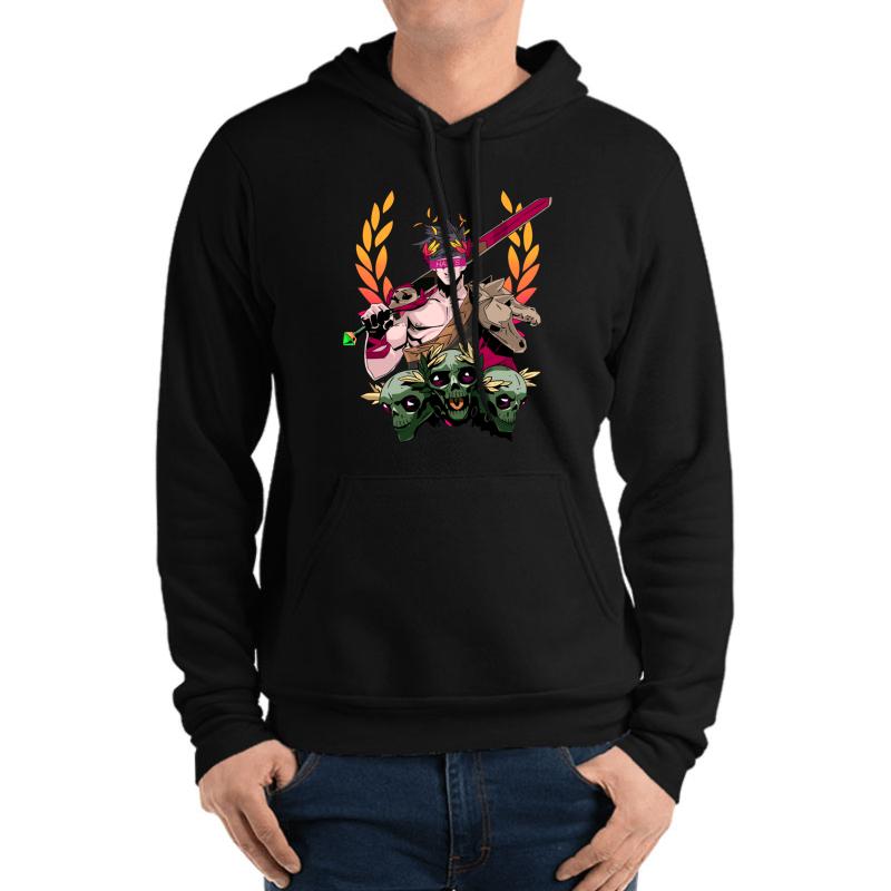 Zagreus Hades Supreme Unisex Hooded Sweatshirt Men Black