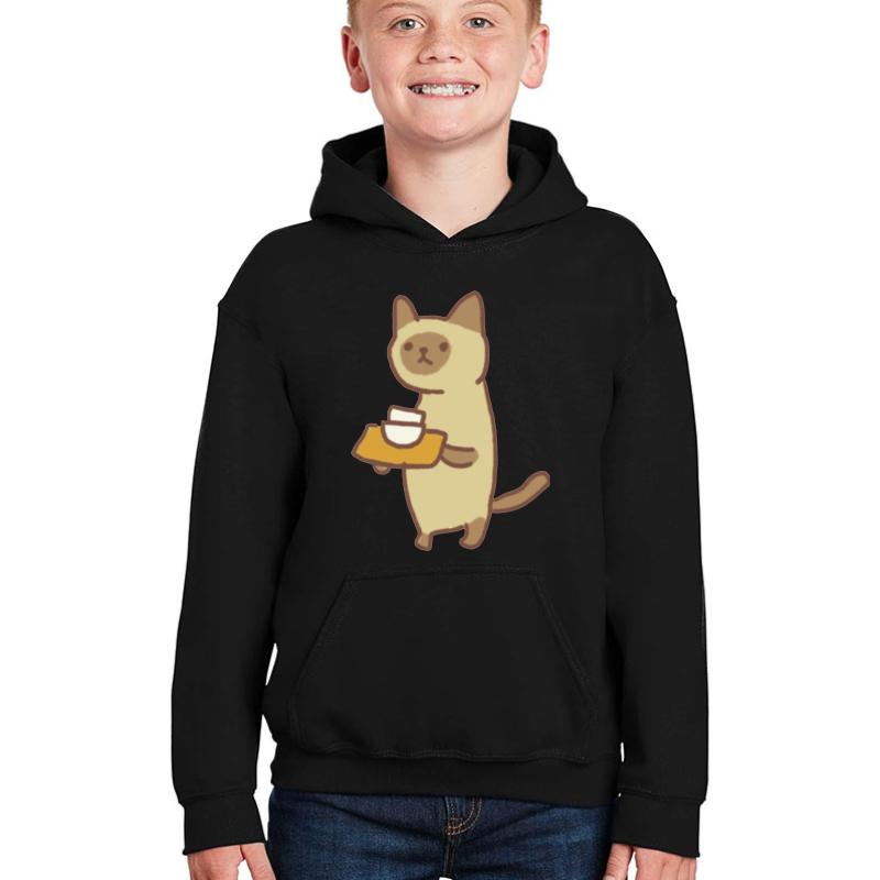 Animal Restaurant - Timmy The Server Youth Hooded Sweatshirt Boy Black