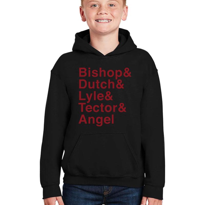 The Wild Bunch Names Youth Hooded Sweatshirt Boy Black