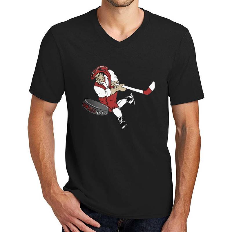 Umass Hockey - Sam The Minuteman Logo Richardson Premium Trucker Snapback Caps