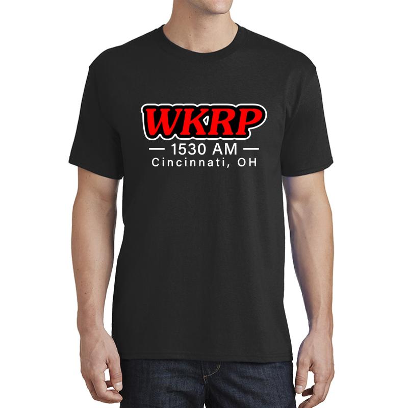 Wkrp Classic 80'S Tv Unisex T-Shirt Men Black