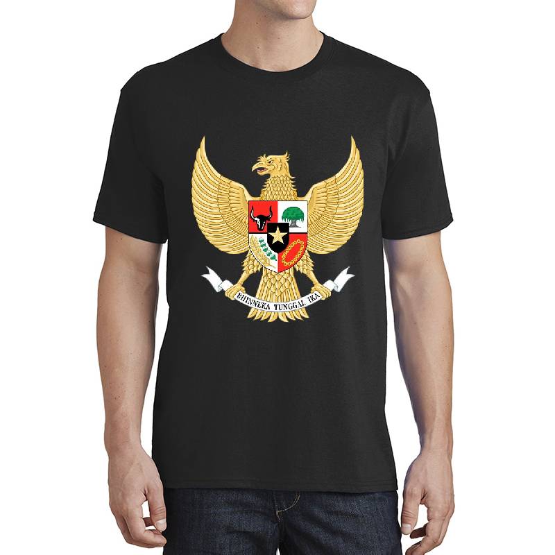 National emblem of Indonesia Unisex Polo Jersey Sport Shirts