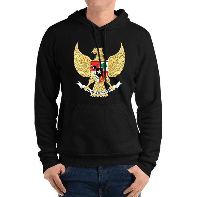 National emblem of Indonesia Unisex Polo Jersey Sport Shirts