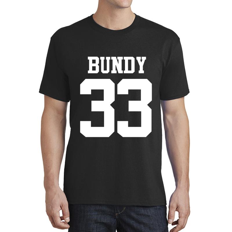 Al Bundy Polk High Jersey Back Print  Unisex T-Shirt Men Black