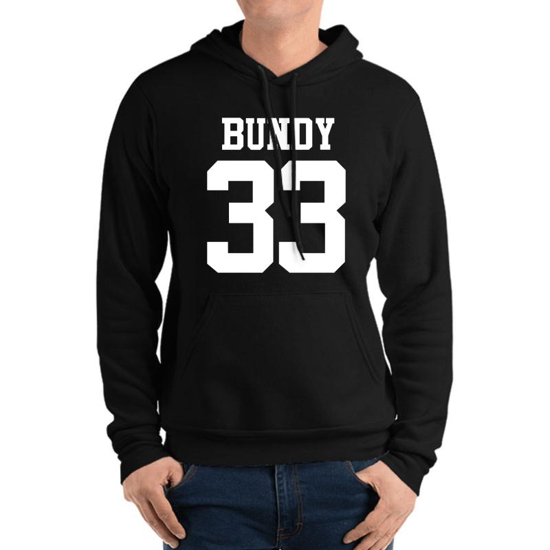 Al Bundy Polk High Jersey Back Print  Unisex Hooded Sweatshirt Men Black