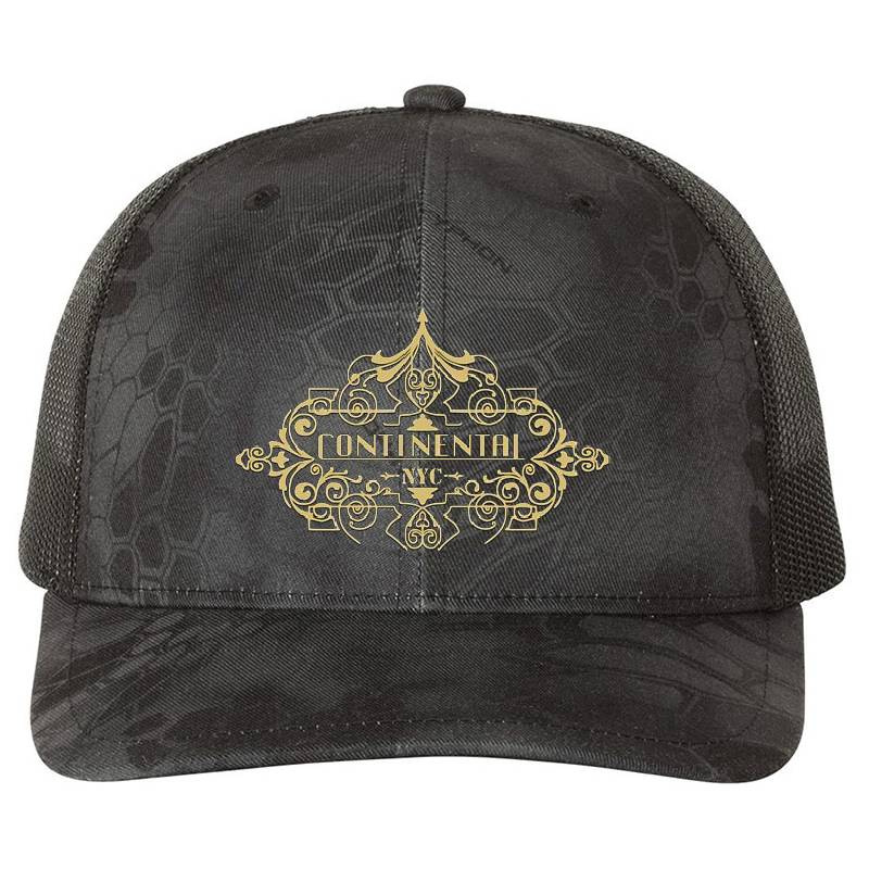 Continental Hotel NYC | Action Movie  Premium Flat Bill Snapback Caps