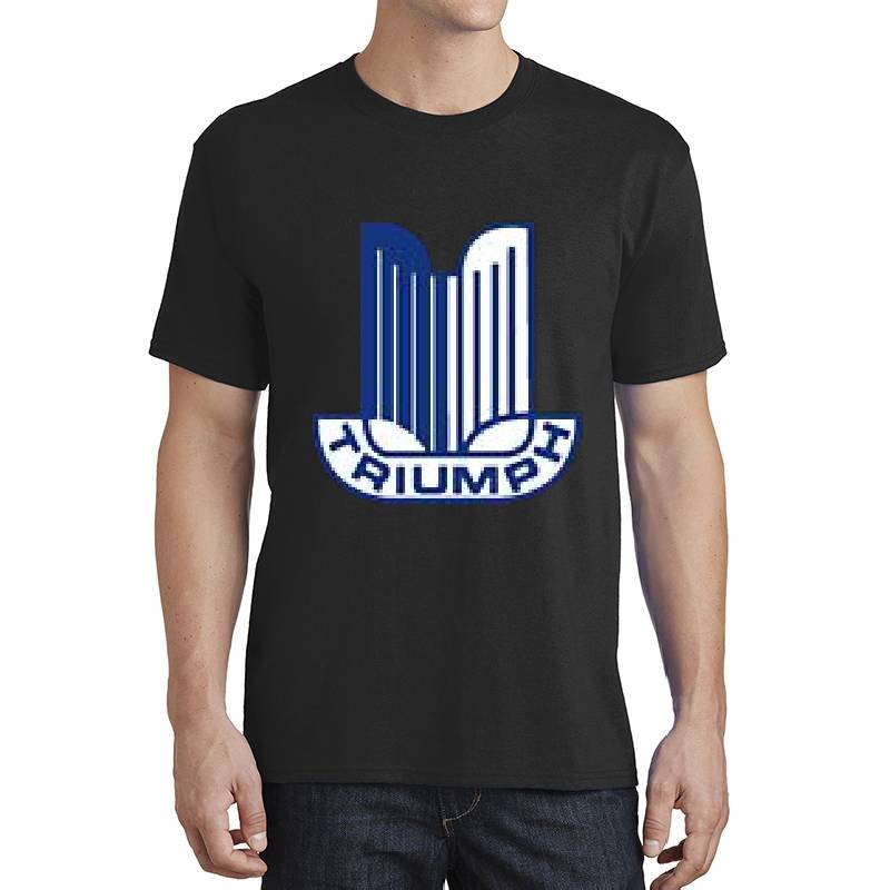 Blue Triumph Logo Flexfit Baseball Caps