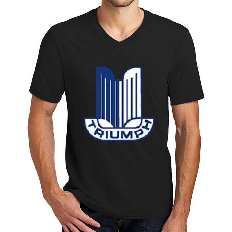 Blue Triumph Logo Flexfit Baseball Caps