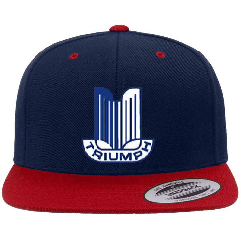 Blue Triumph Logo Flexfit Baseball Caps
