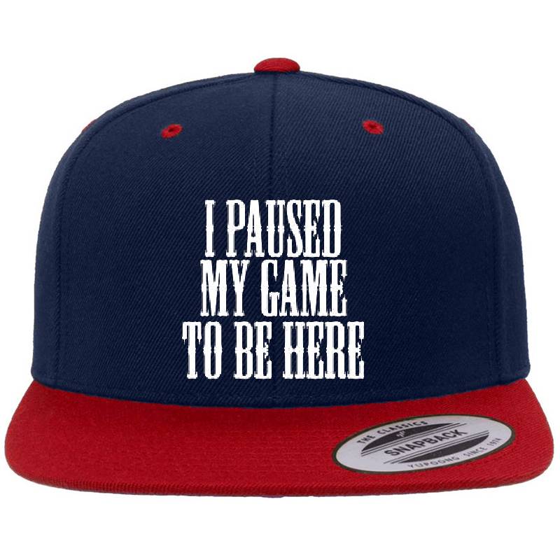 I Paused My Game to Be Here | Funny Video Gamer Humor Joke  Unisex T-shirts