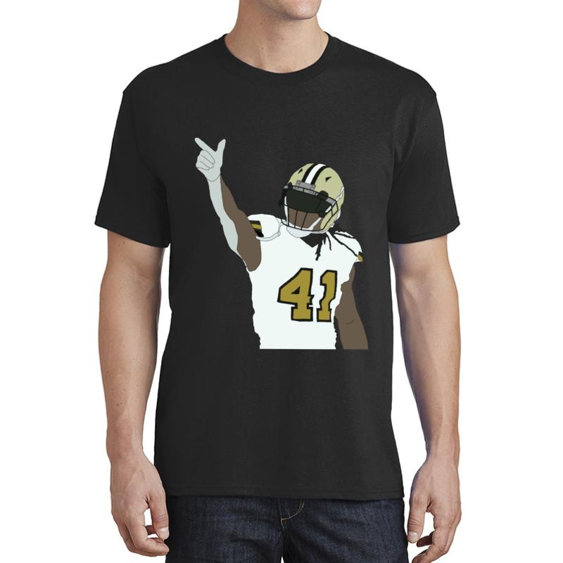 Alvin Kamara Unisex T-Shirt Men Black