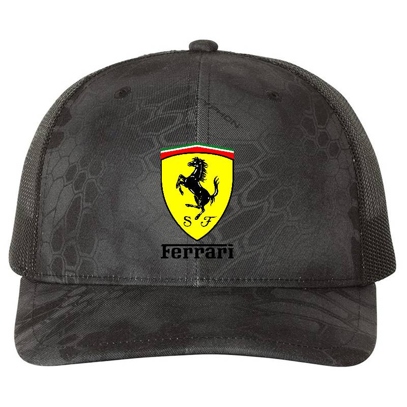 Ferrari Symbol Flexfit Baseball Caps