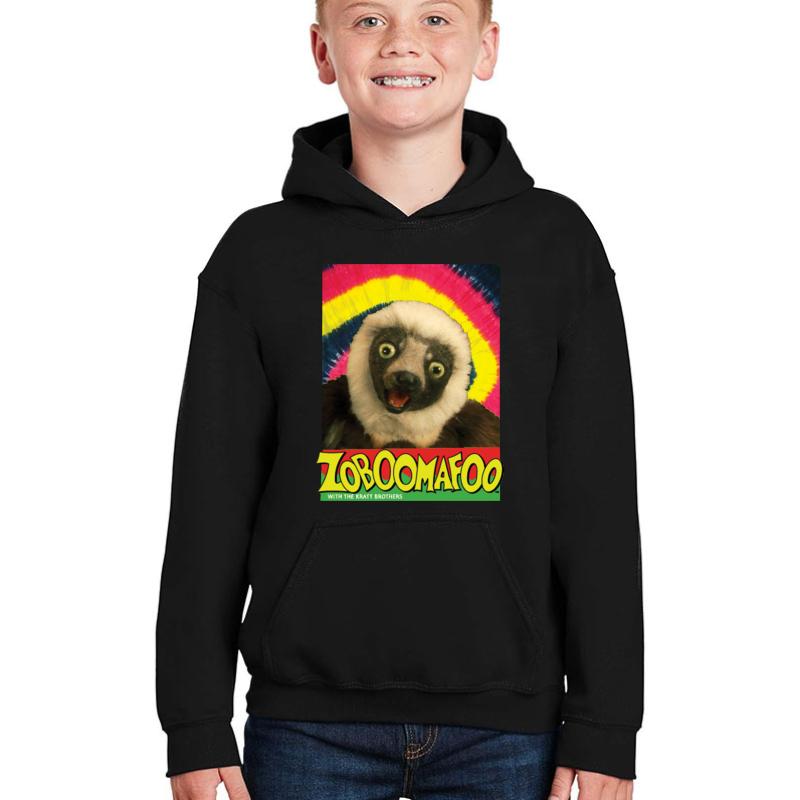 Zoboomafoo Youth Hooded Sweatshirt Boy Black