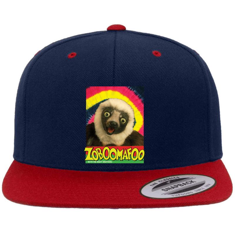 Zoboomafoo Premium Flat Bill Snapback Cap  Navy