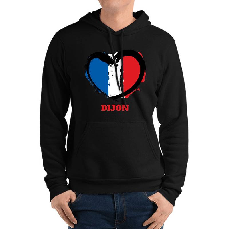Love French City Dijon. Best Valentines Gift Unisex T-shirts