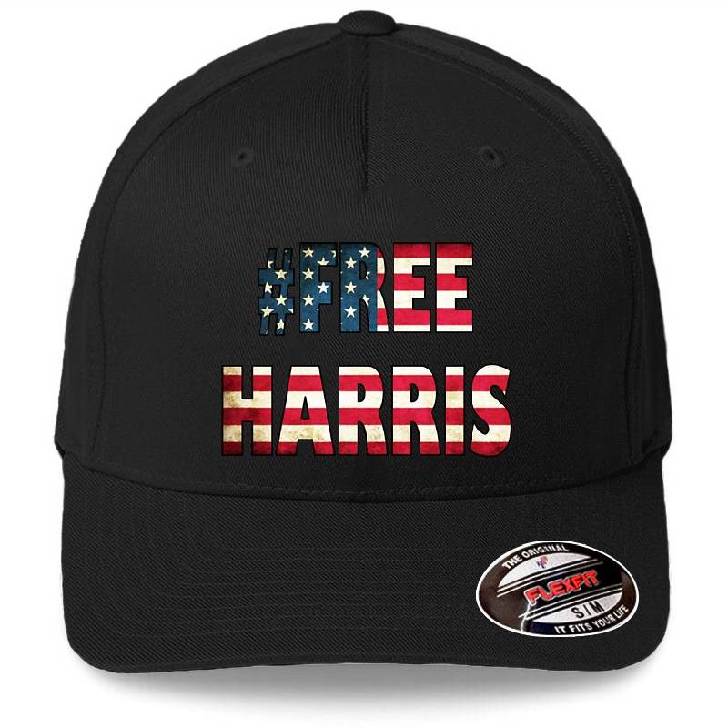 Free Harris Premium Flat Bill Snapback Caps