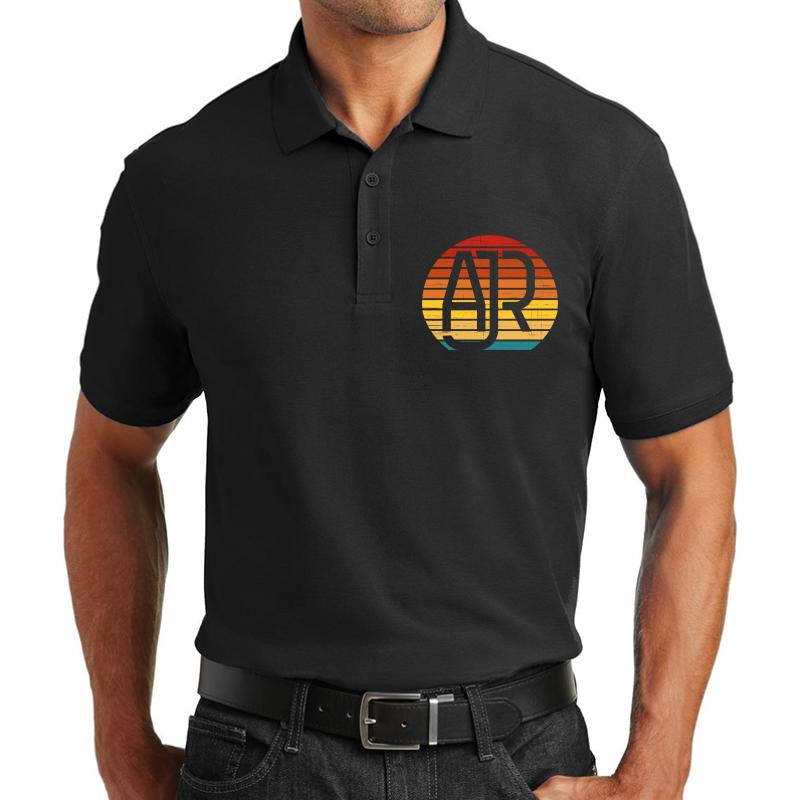 Ajr Band Unisex Polo Jersey Sport Shirt Men Black