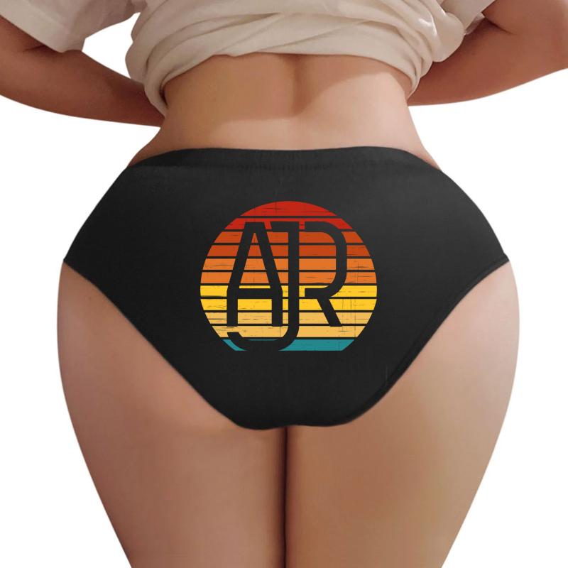 Ajr Band Women Underwear Panties Women Black