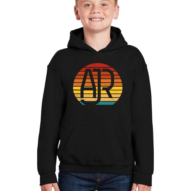 Ajr Band Youth Hooded Sweatshirt Boy Black