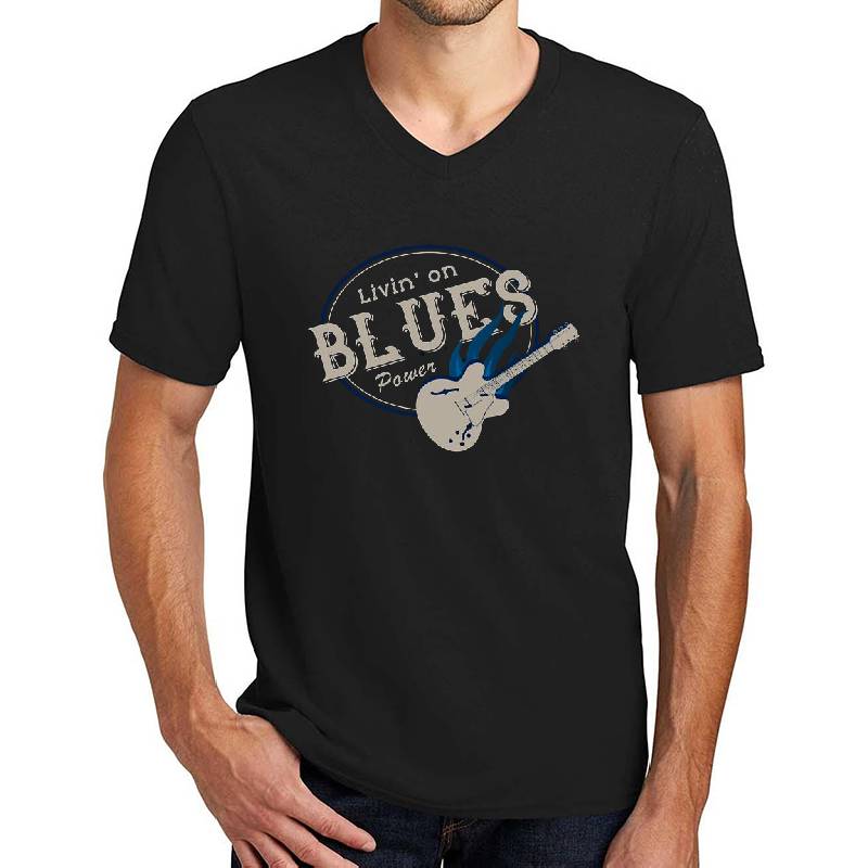 Livin' on BLUES Power Unisex Hooded Sweatshirts