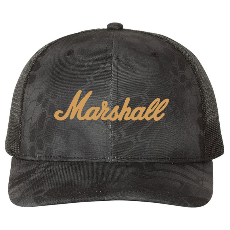 Amplification -Marshall- Richardson Premium Trucker Snapback Cap  Kryptek Typhon Black