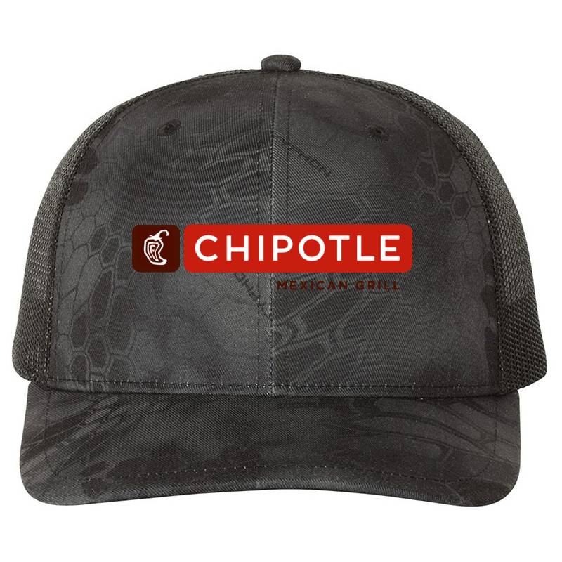 Best Seller Chipotle Logo Premium Flat Bill Snapback Caps