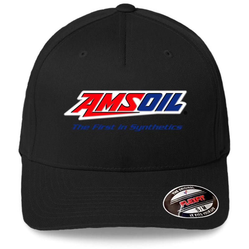 Amsyong Amsoil Flexfit Baseball Cap  Black