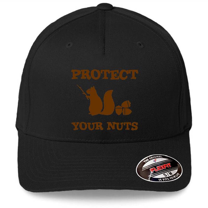 Squirrel protect your nuts Unisex V-Neck T-Shirts