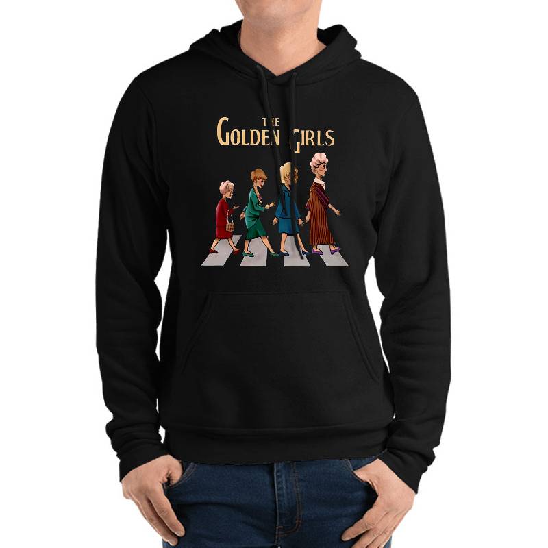 The Golden Girls And The Beatles Abbey Road Unisex Polo Jersey Sport Shirts