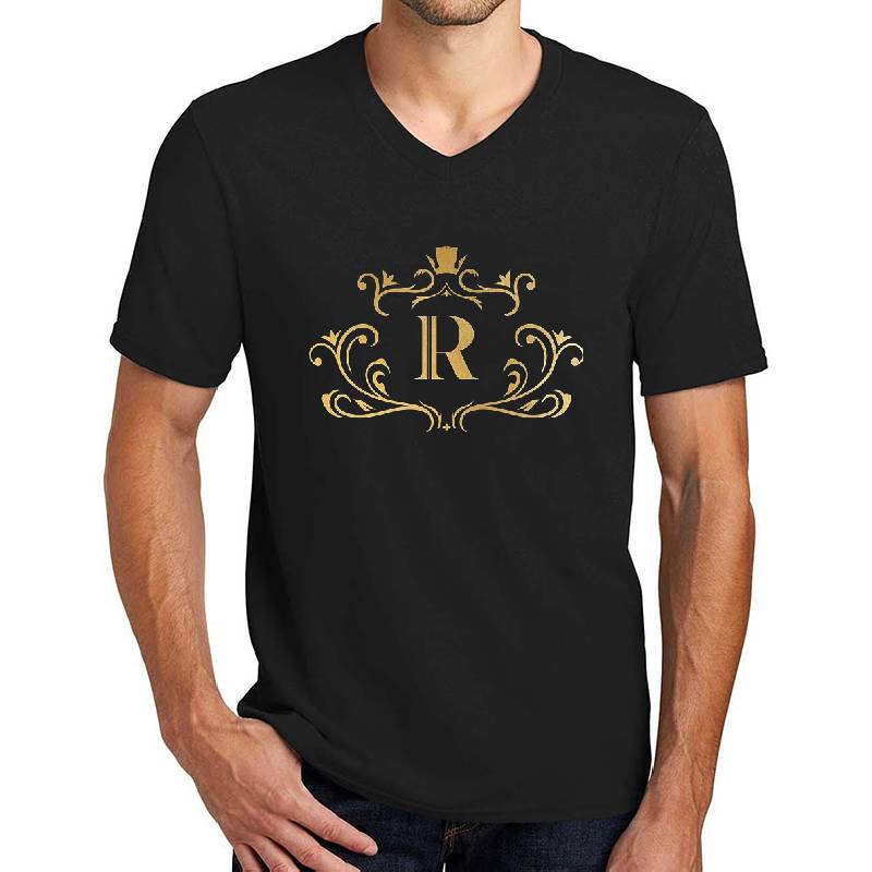 R monogram, letter R, initial, emblem | gold Richardson Premium Trucker Snapback Caps