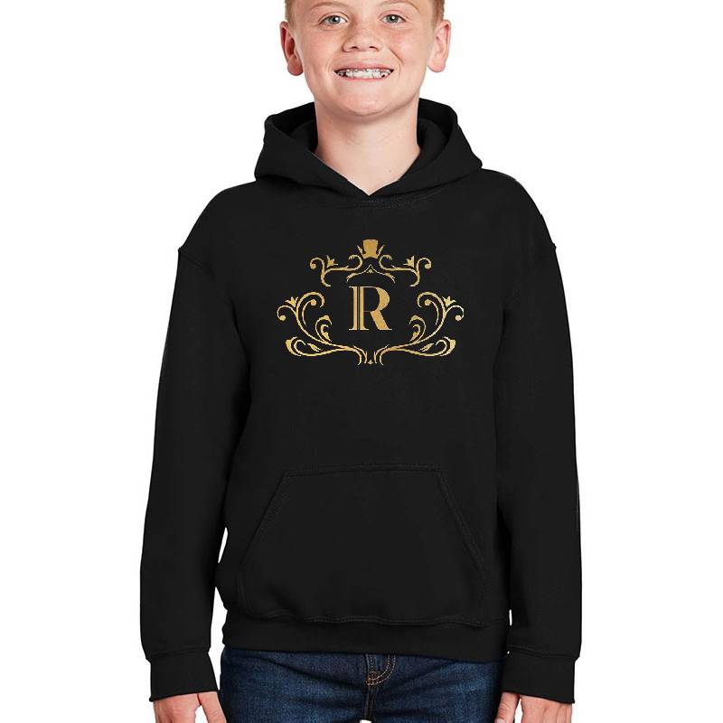 R monogram, letter R, initial, emblem | gold Richardson Premium Trucker Snapback Caps