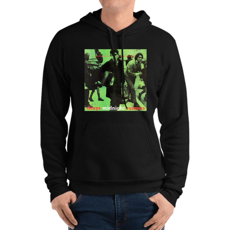 Young Soul Rebels Unisex Hooded Sweatshirt Men Black