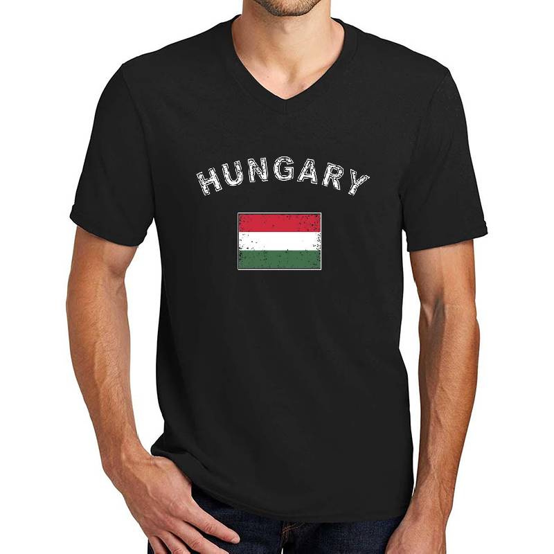 Hungary Hungarian flag flag Premium Flat Bill Snapback Caps