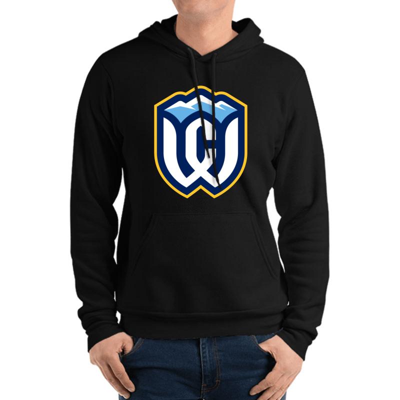 Whitman College Unisex Hooded Sweatshirt Men Black