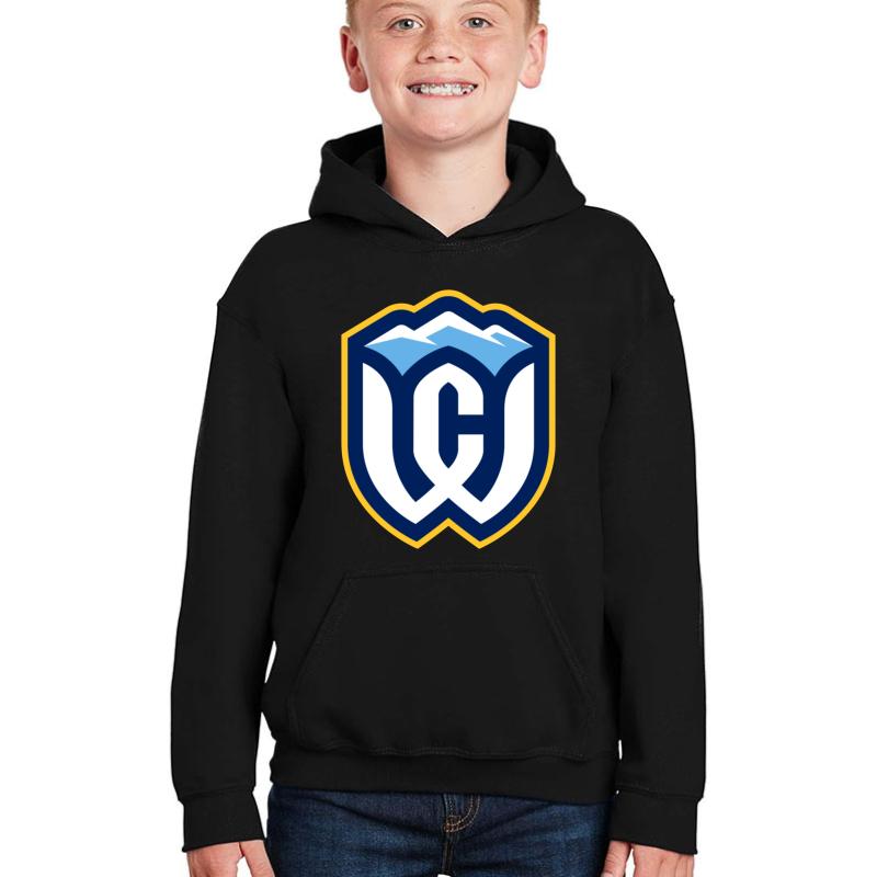 Whitman College Youth Hooded Sweatshirt Boy Black