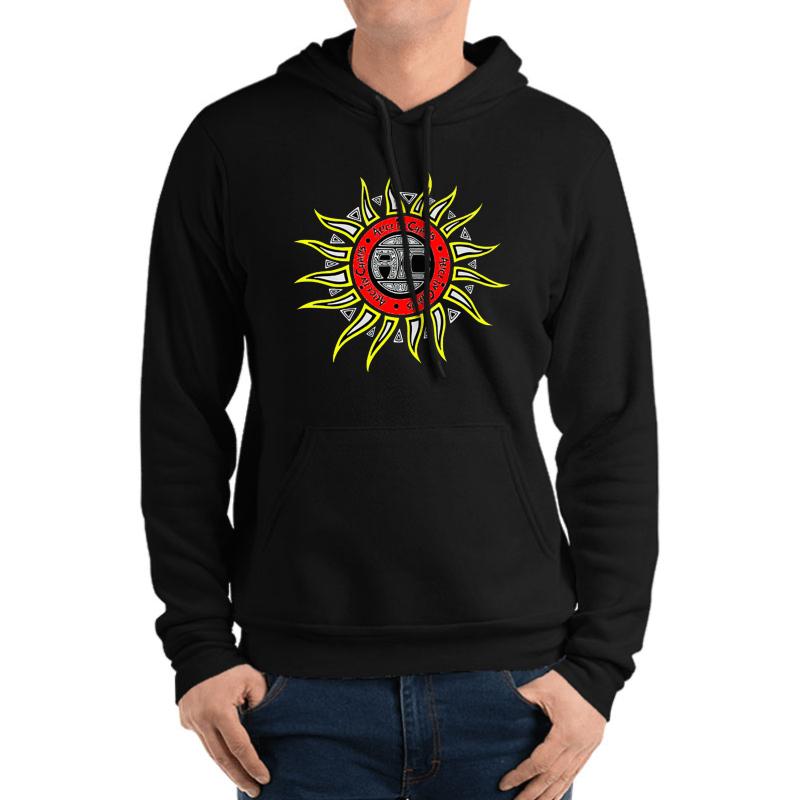 Alice In Chains Logo Unisex Hooded Sweatshirt Men Black