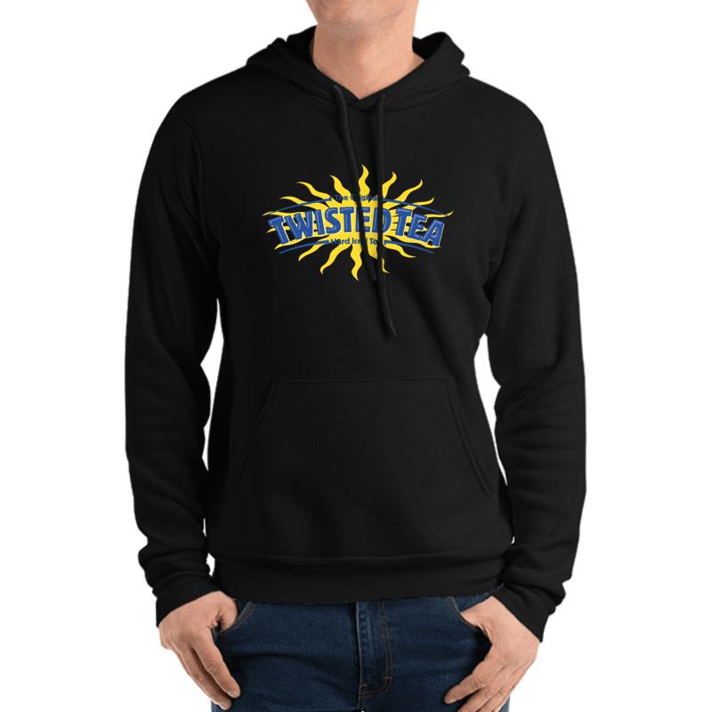 Twisted Tea Unisex Hooded Sweatshirt Men Black