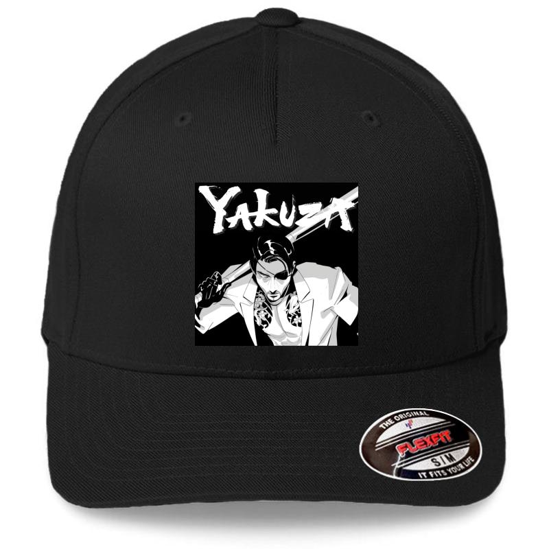 Yakuza Goro Majima Flexfit Baseball Cap  Black