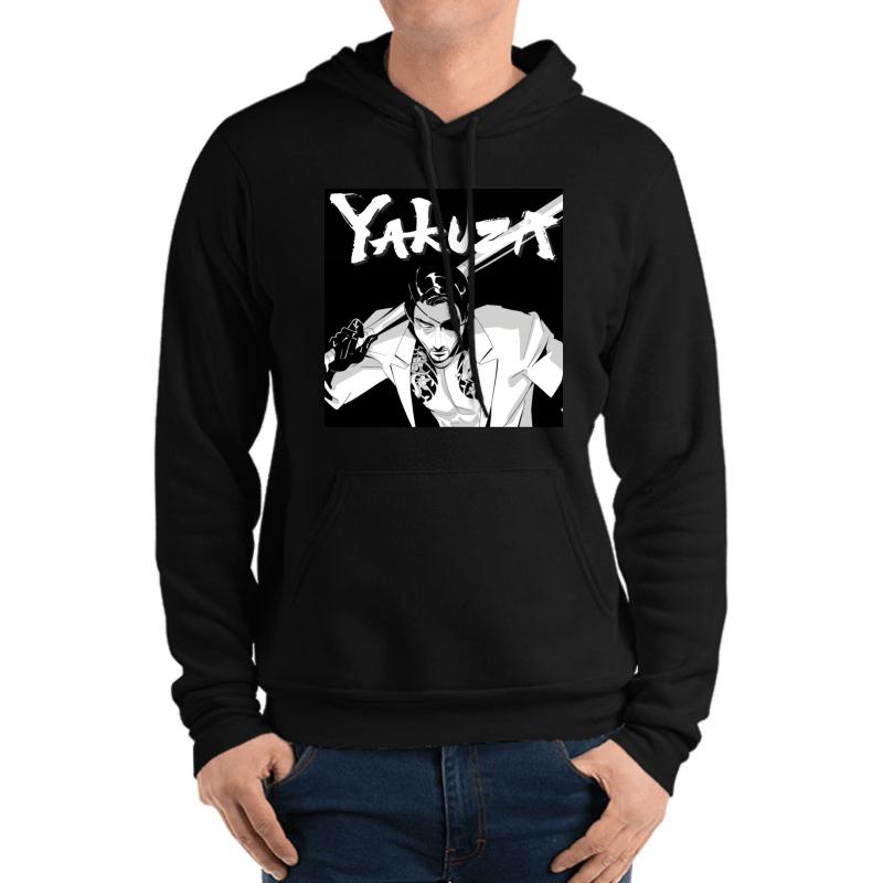 Yakuza Goro Majima Unisex Hooded Sweatshirt Men Black