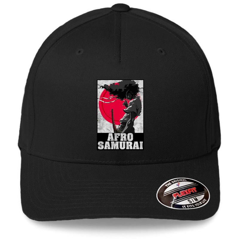 Afro Samurai Flexfit Baseball Cap  Black