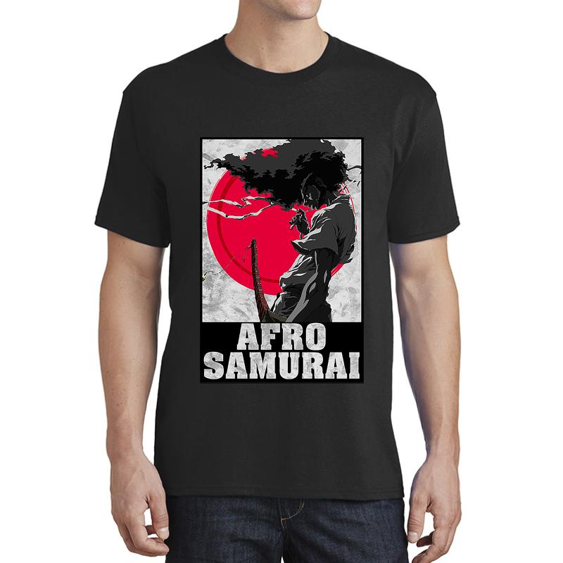 Afro Samurai Unisex T-Shirt Men Black