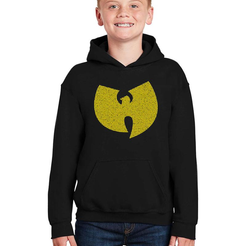 Wu Tang  Youth Hooded Sweatshirt Boy Black