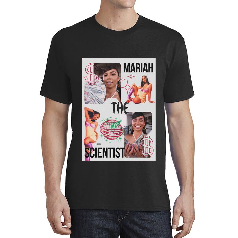 Mariah The Scientist Poster Premium Flat Bill Snapback Caps