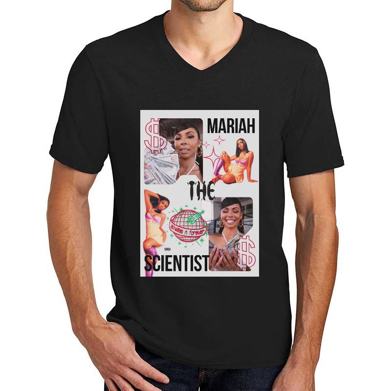 Mariah The Scientist Poster Premium Flat Bill Snapback Caps