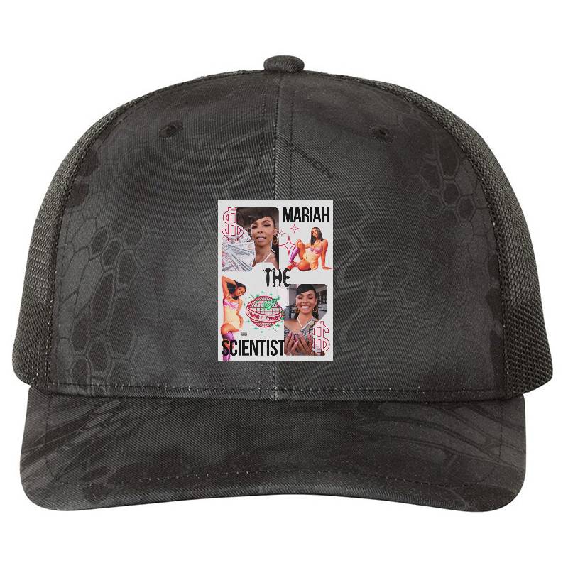 Mariah The Scientist Poster Premium Flat Bill Snapback Caps