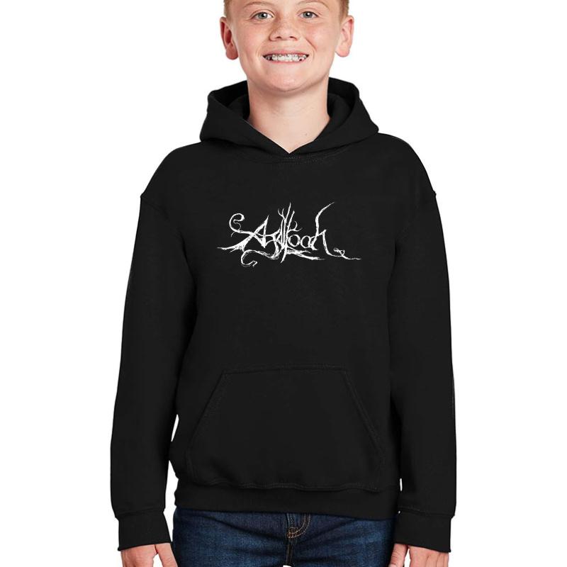 Agalloch Lll Youth Hooded Sweatshirt Boy Black