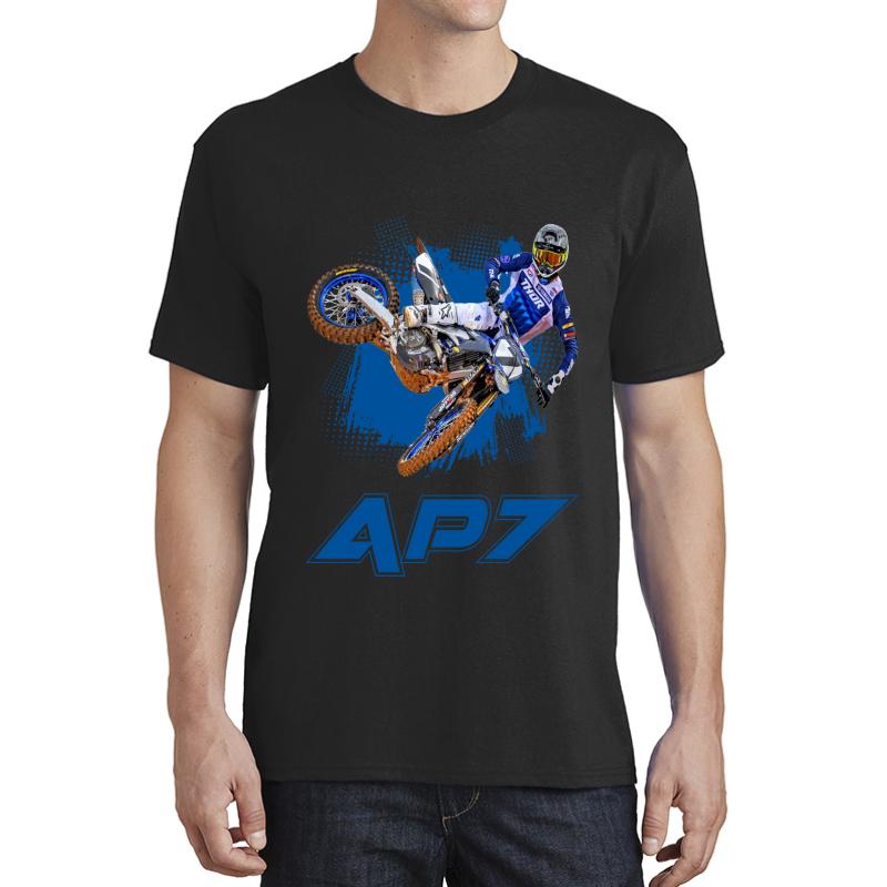 Aaron Ap7 Plessinger Motocross Dirt Bike Champion 7 Gift Design 2021 2022 Unisex T-Shirt Men Black