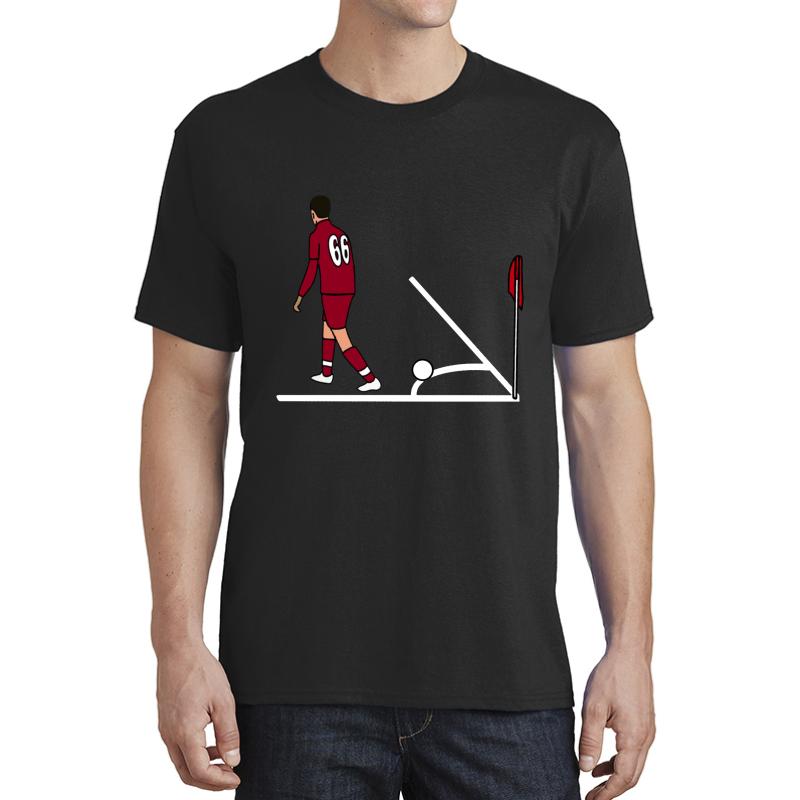 'Corner Taken Quickly' By Trent Alexander Arnold Liverpool Fc Unisex T-Shirt Men Black