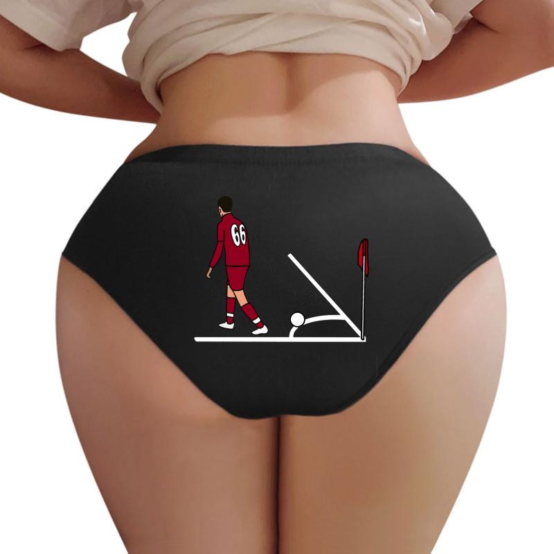 'Corner Taken Quickly' By Trent Alexander Arnold Liverpool Fc Women Underwear Panties Women Black