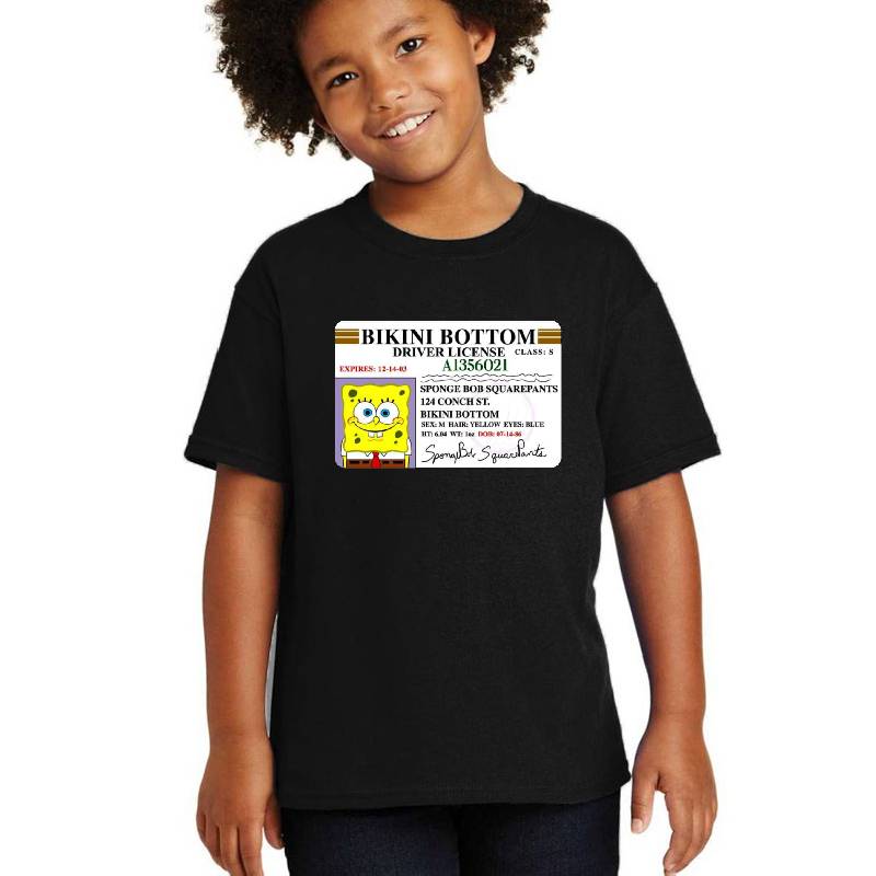 Spongebob Bikini Bottom Driver's License Women Underwear Panties